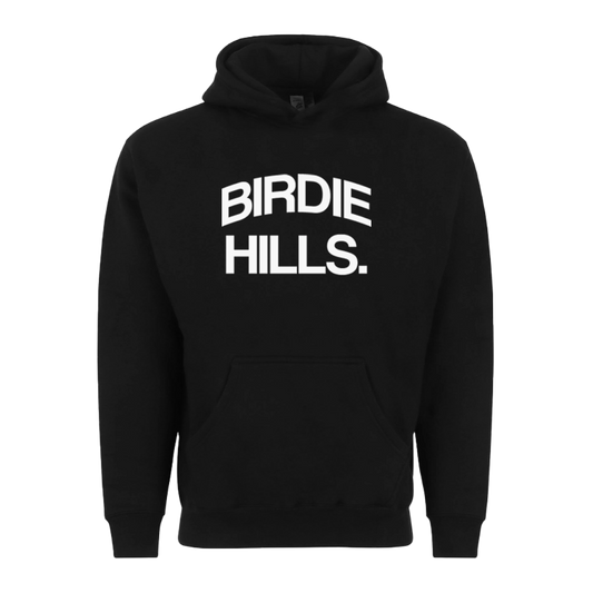 Black Arched Heavyweight Hoodie